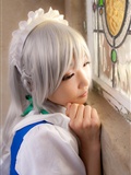 cosplay美女套图 c77 Sakuya Izayoi　白丝假发扮相(1)(69)